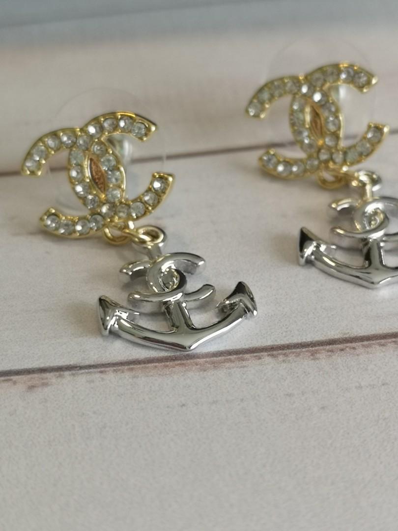 Chanel Anchor earrings, Women's Fashion, Jewelry & Organisers, Earrings on  Carousell