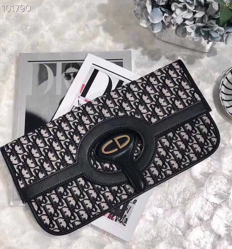 dior foldover clutch