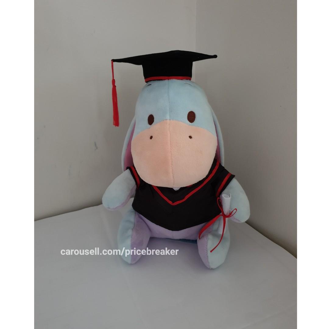 eeyore graduation plush