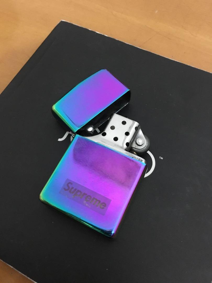 DIY CUSTOM “Supreme Iridescent Zippo” Lighter