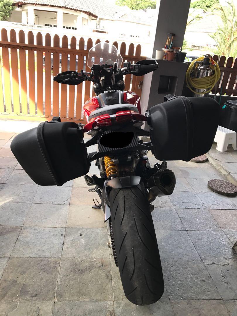 Ducati hypermotard touring best sale