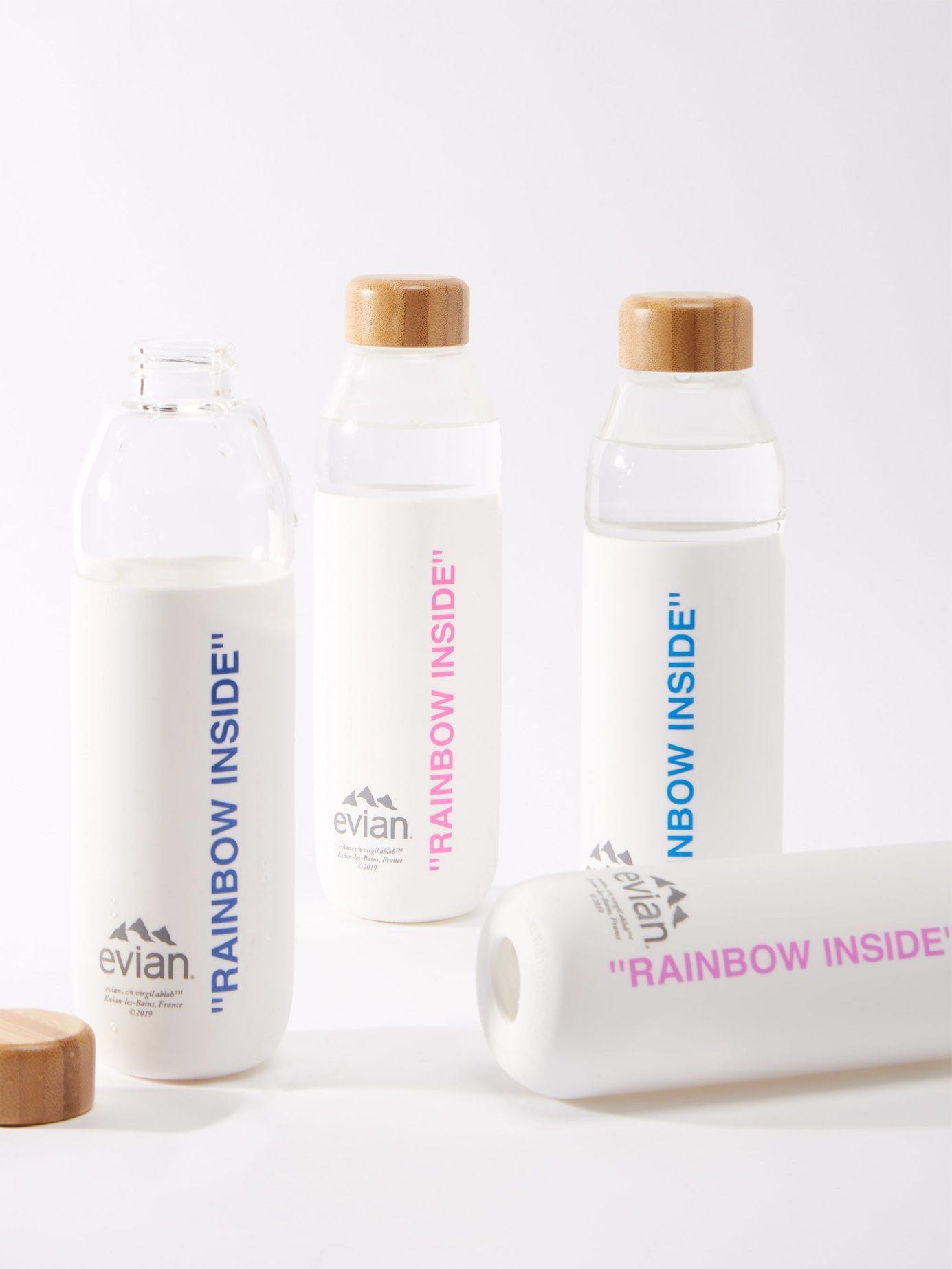 evian rainbow