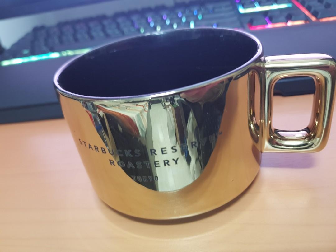 Exclusive 2019 Starbucks Reserve Roastery Tokyo Golden Mug 296 Ml Home Appliances Kitchenware On Carousell
