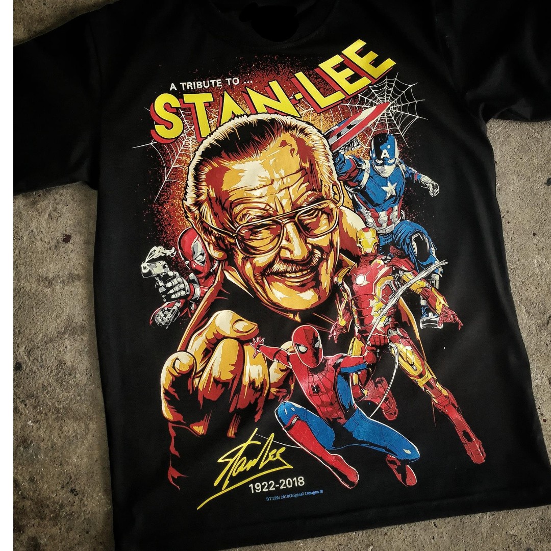 stan lee avengers t shirt