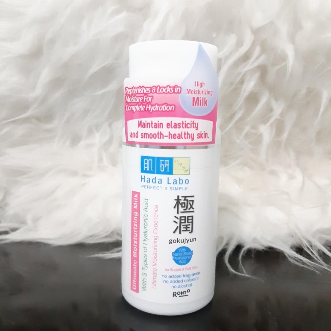 Hada Labo Gokujyun Hydrating Milk Shop Taiwanese Japanese Beauty At Shopchuusi Com