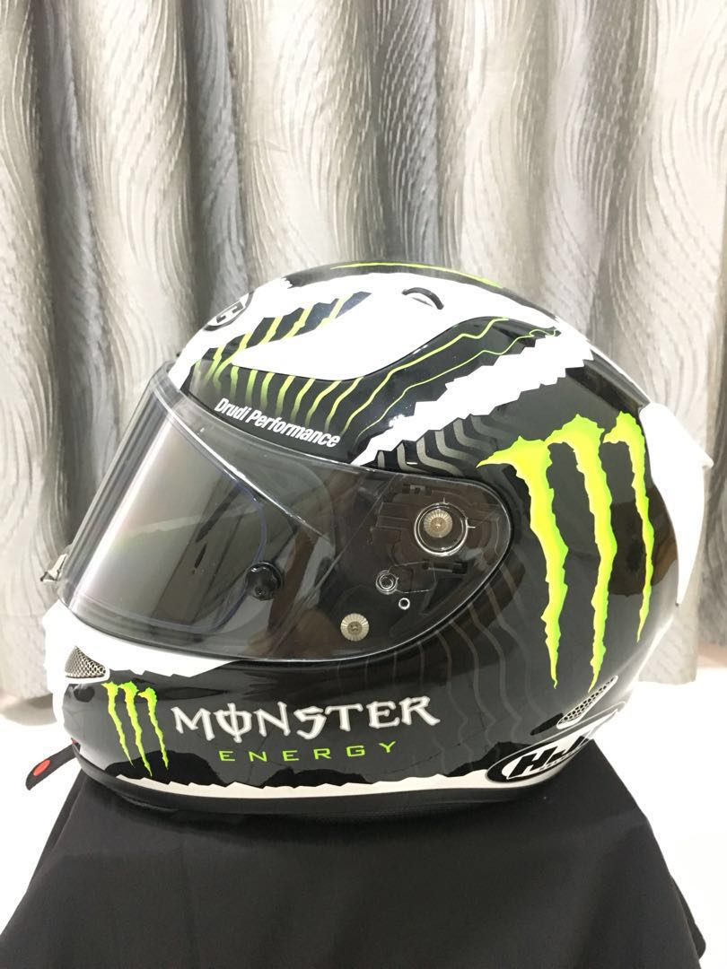Hjc rpha 11 monster white top