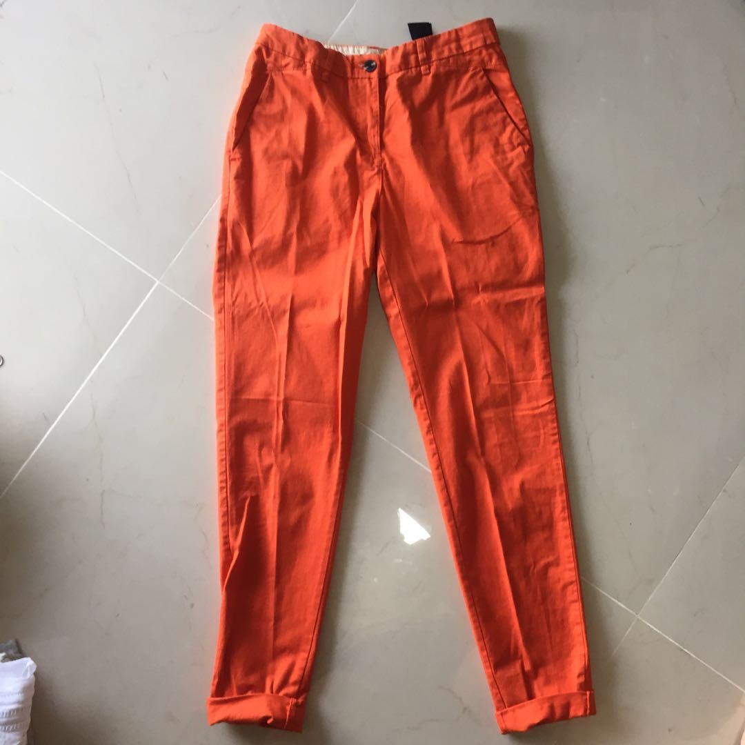 Women's chino pants h&m clearance