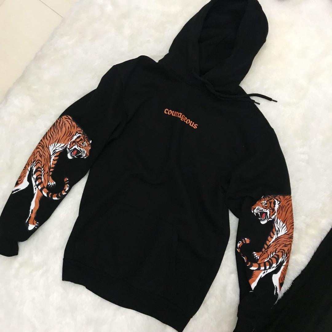 h&m hoodie tiger