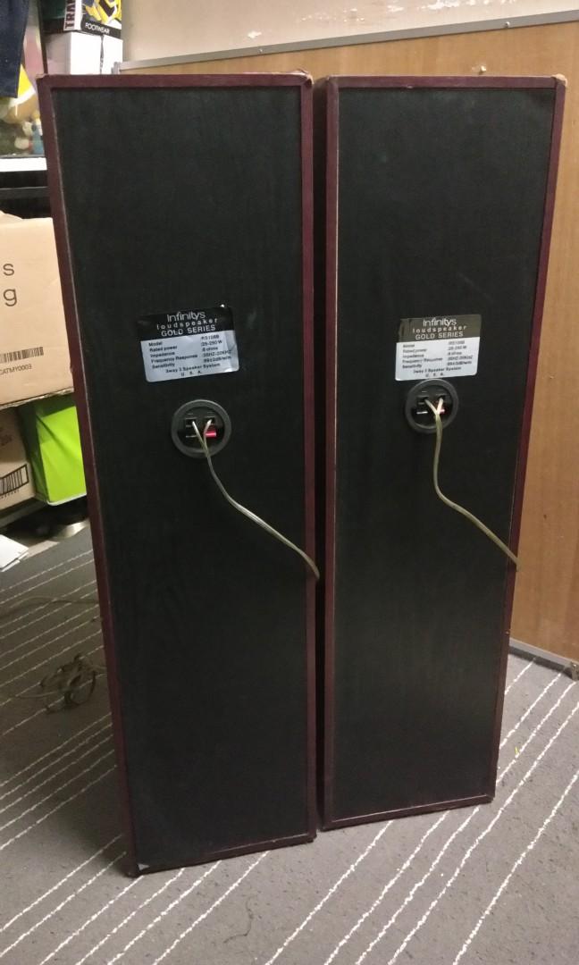 Infinity 2025 gold speakers