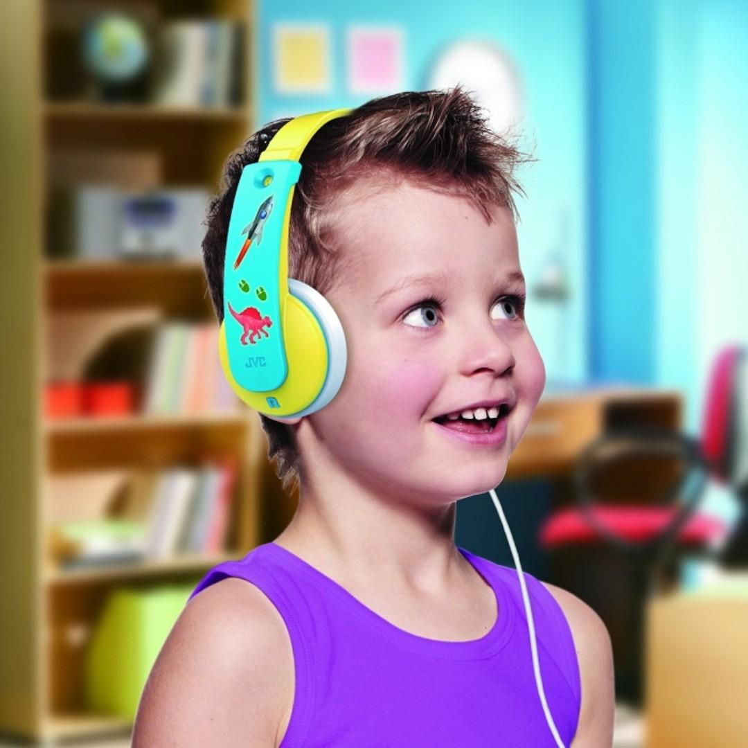 JVC HAKD7 OnEar Headphone for Kids, Audio, Other Audio Equipment on