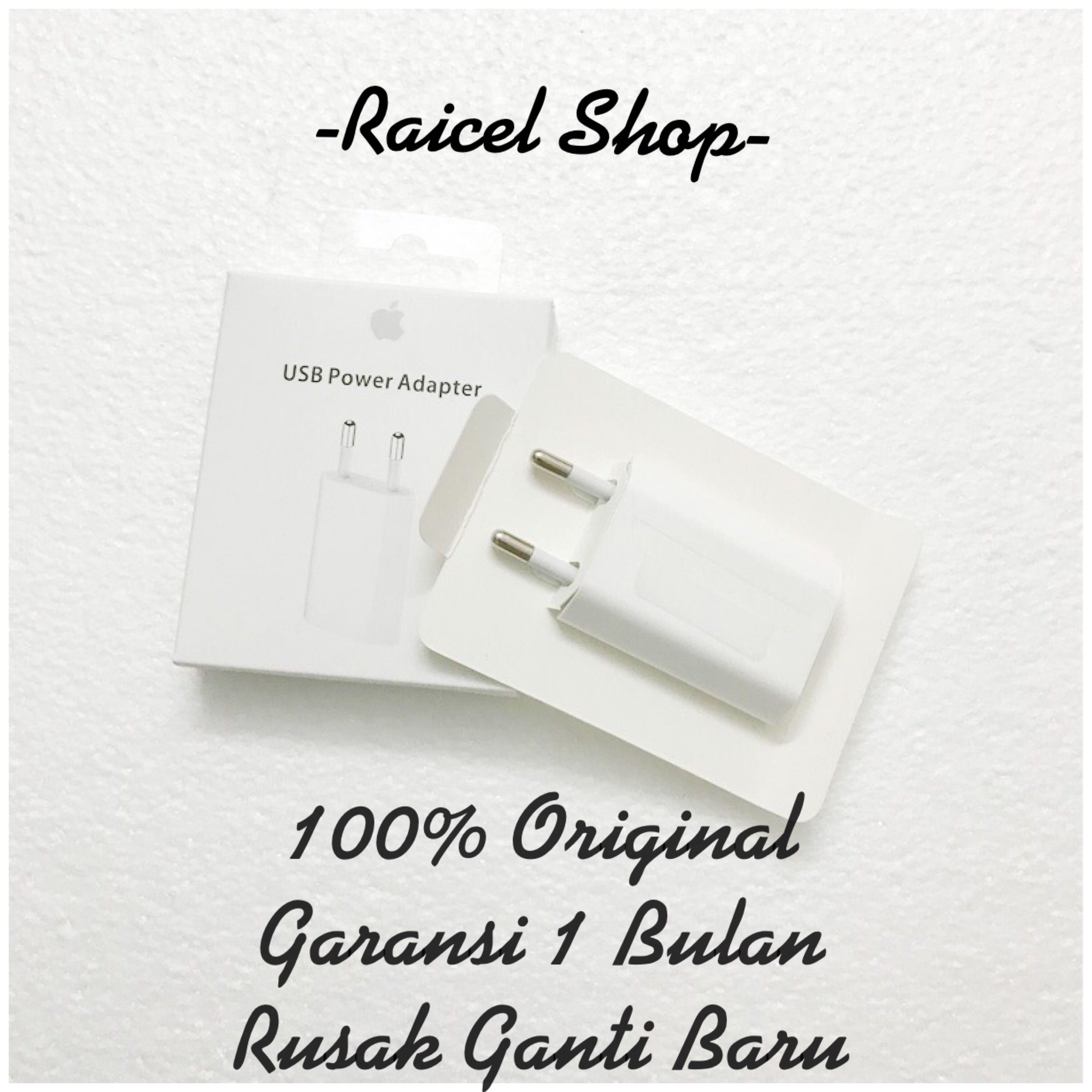 Kepala Charger Iphone Original Power Adapter Garansi Telepon Seluler Tablet Aksesoris Tablet Handphone Power Bank Charger Di Carousell