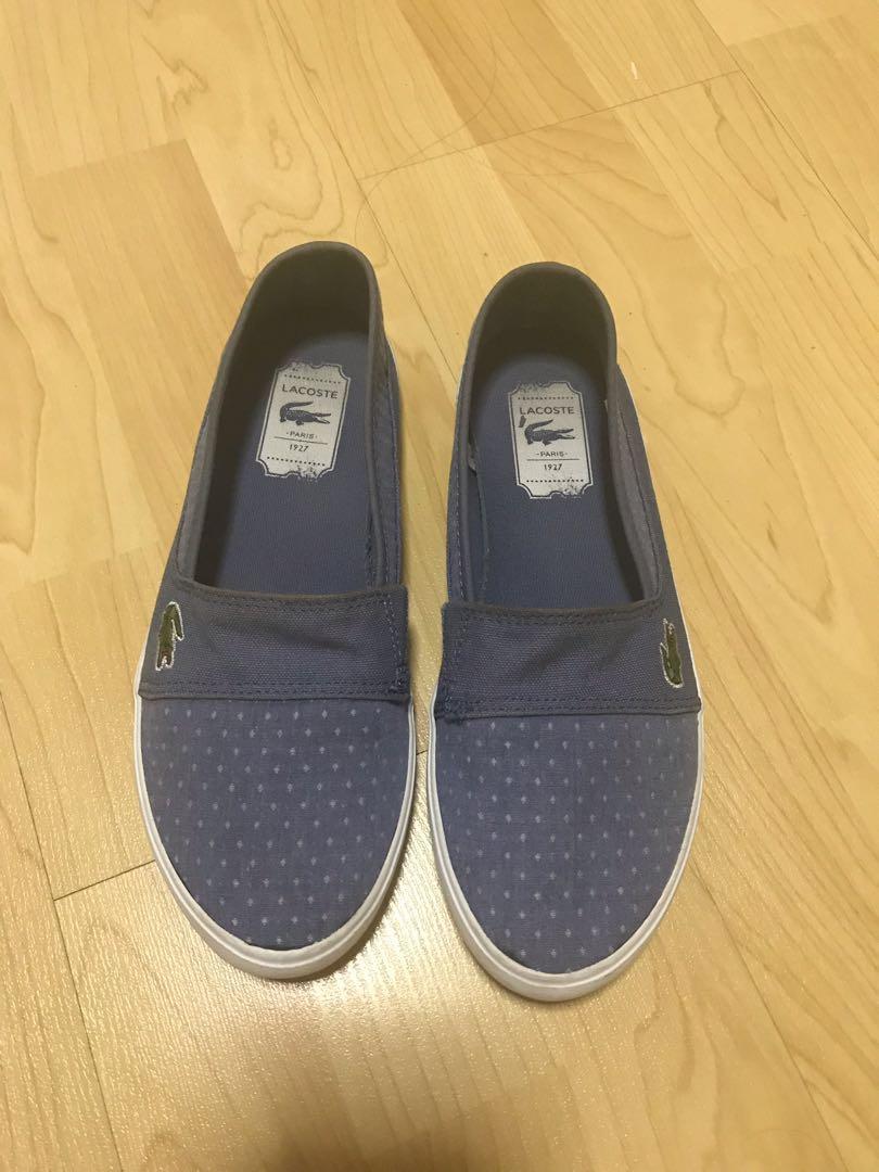 lacoste denim shoes