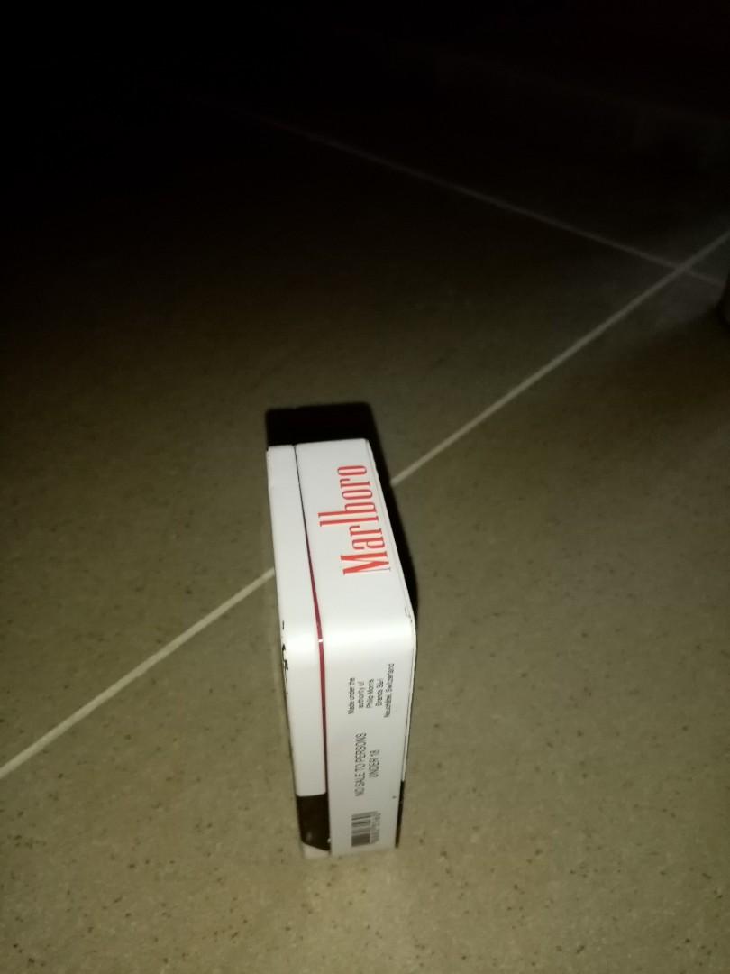 Limited edition marlboro metal cigarette box, Everything Else on Carousell