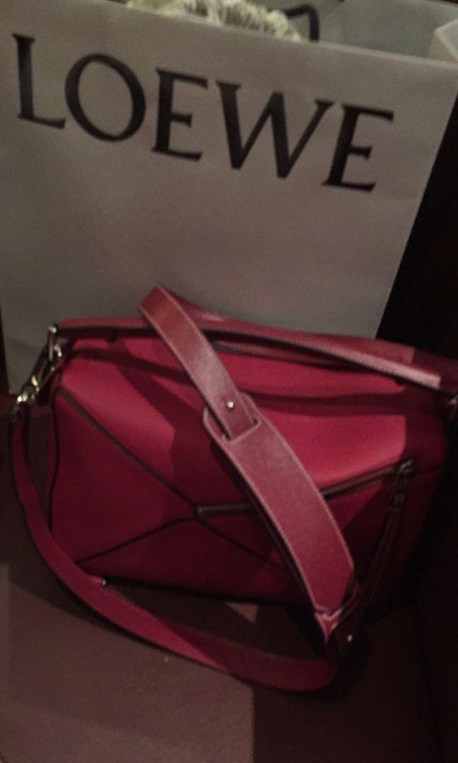 loewe puzzle raspberry