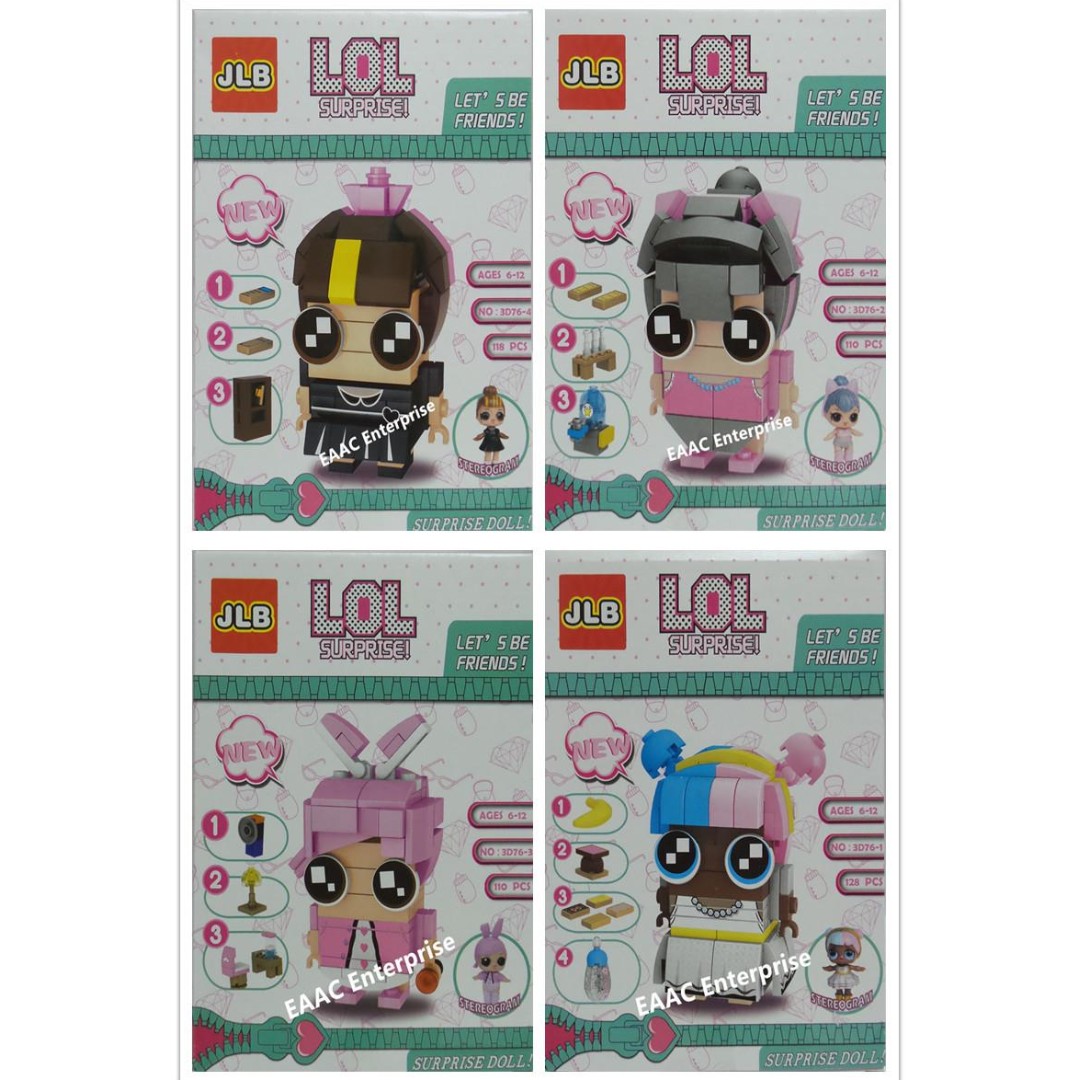 lol surprise lego friends