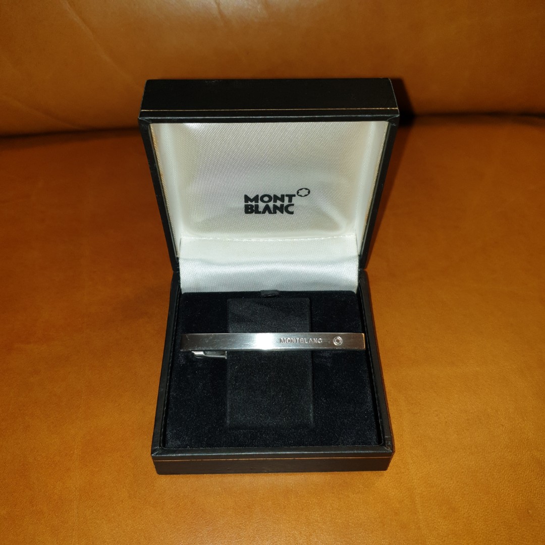 mont blanc tie clip