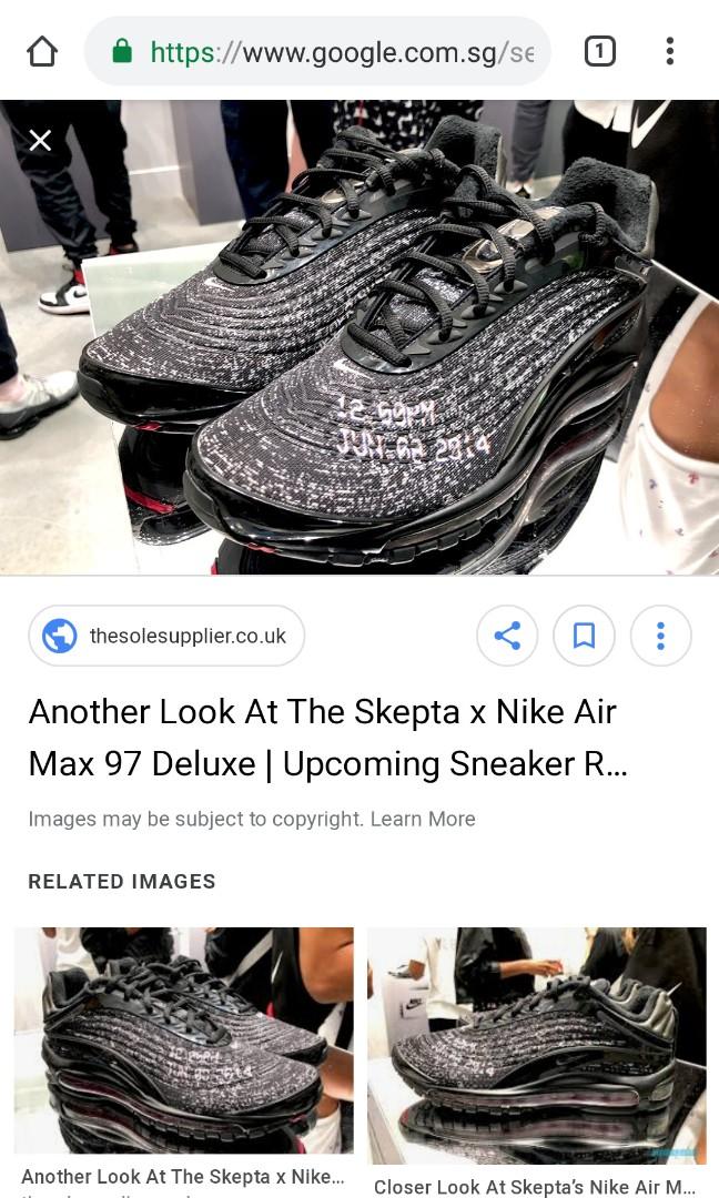 nike air max deluxe skepta