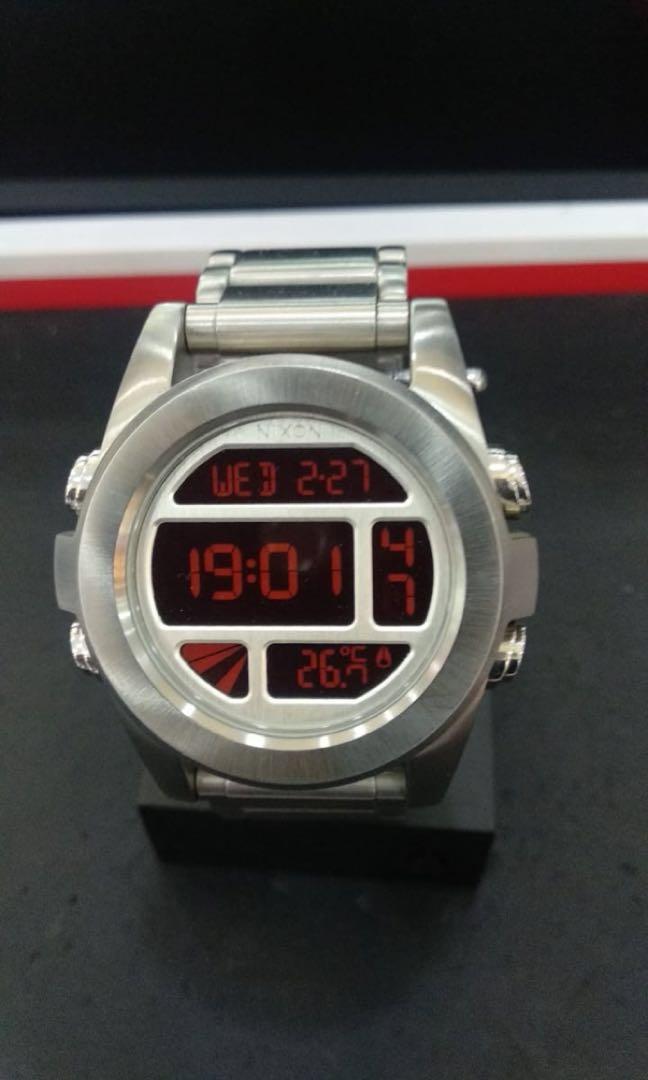 nixon unit ss silver