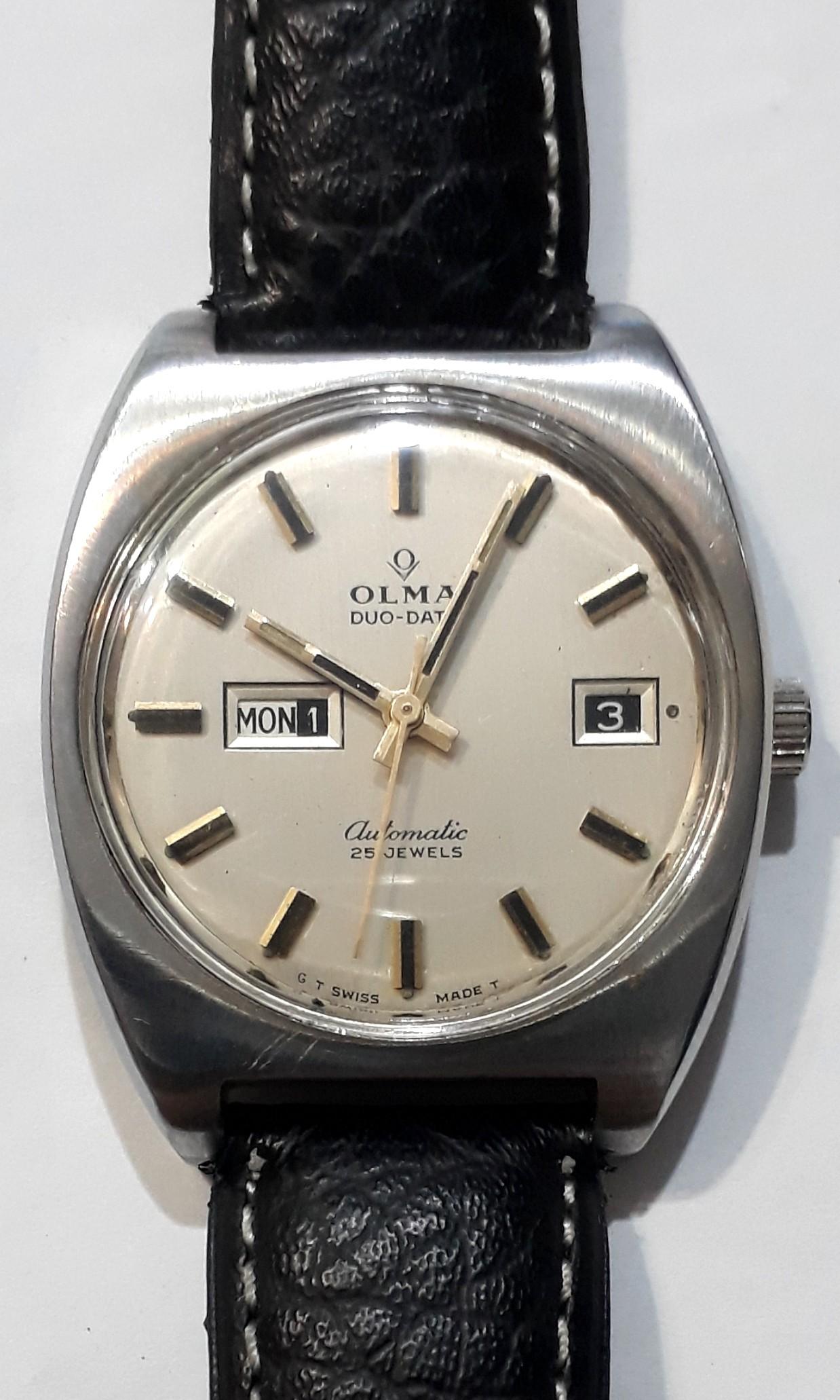 Olma automatic watch discount 25 jewels price
