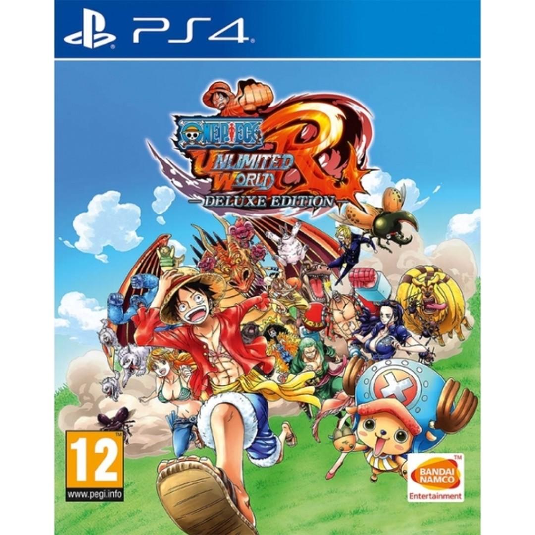 One Piece Unlimited World Red Deluxe Edition Ps4 Game Toys Games Video Gaming Video Games On Carousell