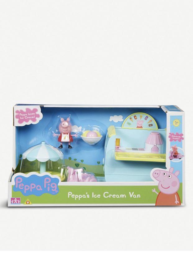 peppa pig ice cream van