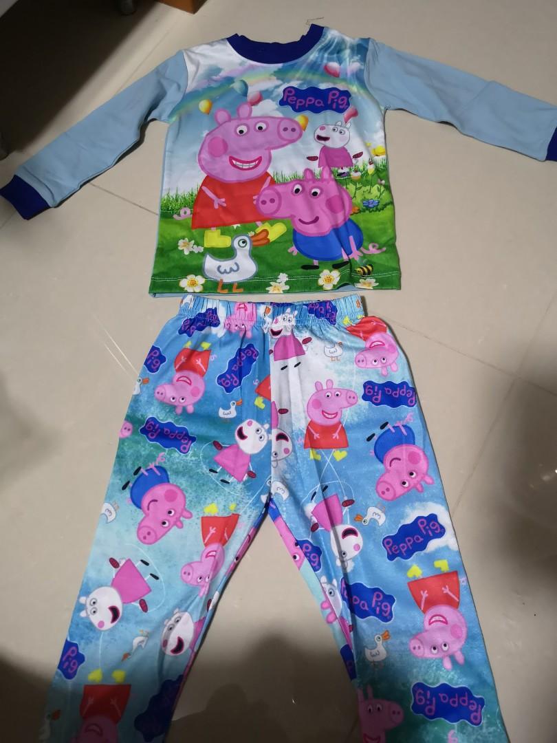 peppa pig baby pajamas