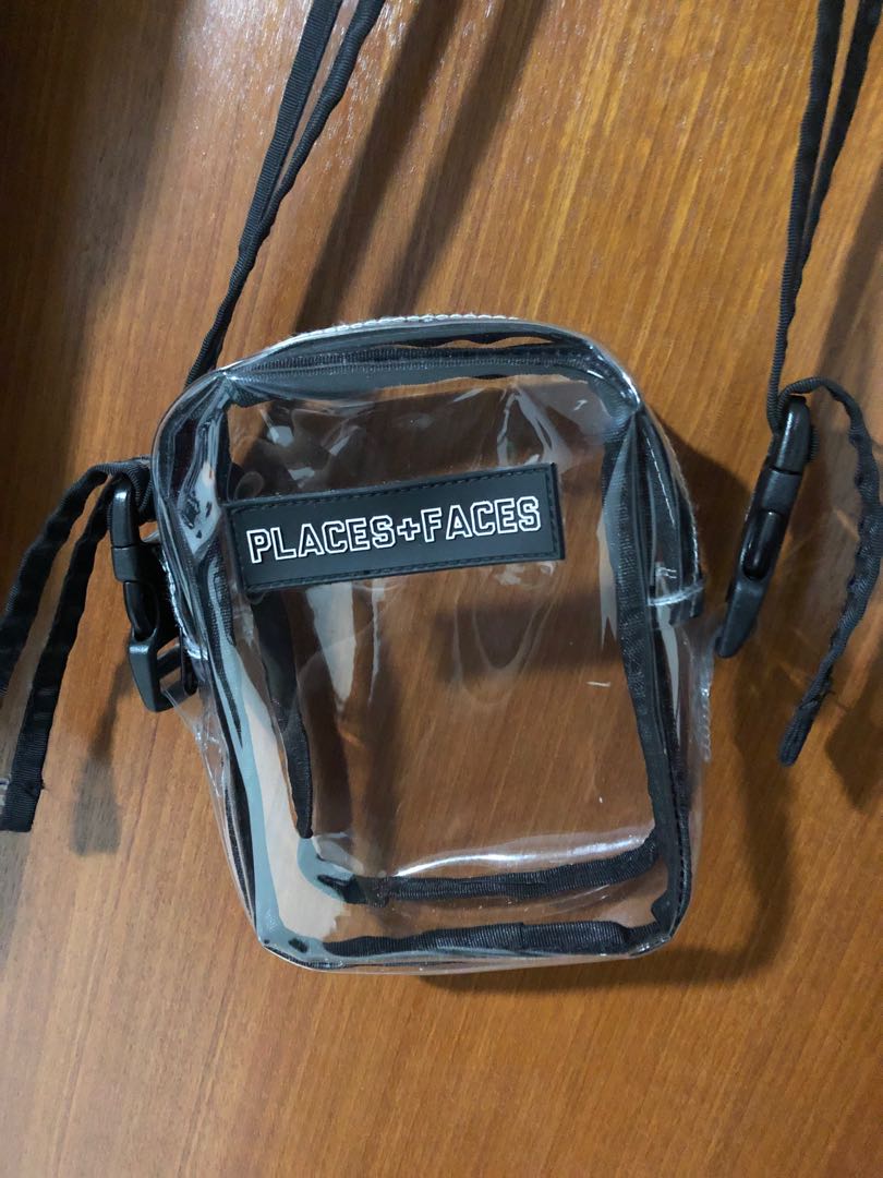 Places plus faces transparent bag shop