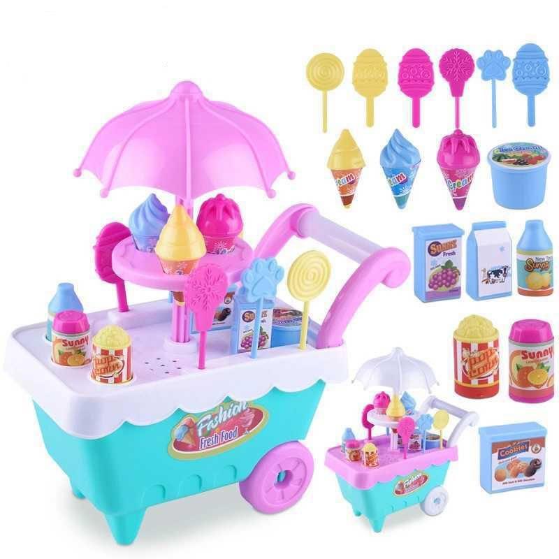 Ready 3y Icecream Ice Stand Plastic Kitchen Pretend Play