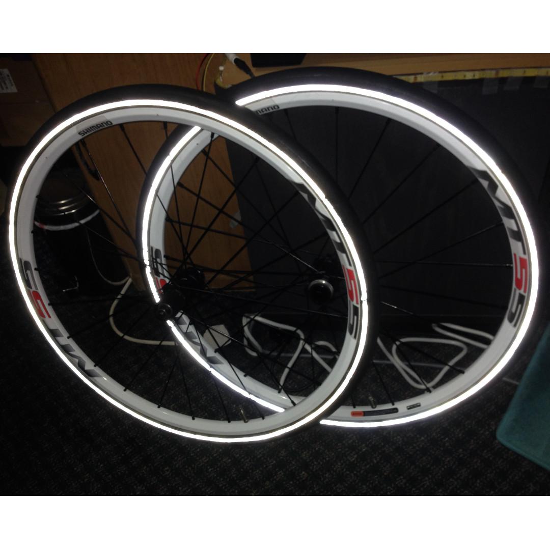 Shimano mt55 mtb disc wheelset deals