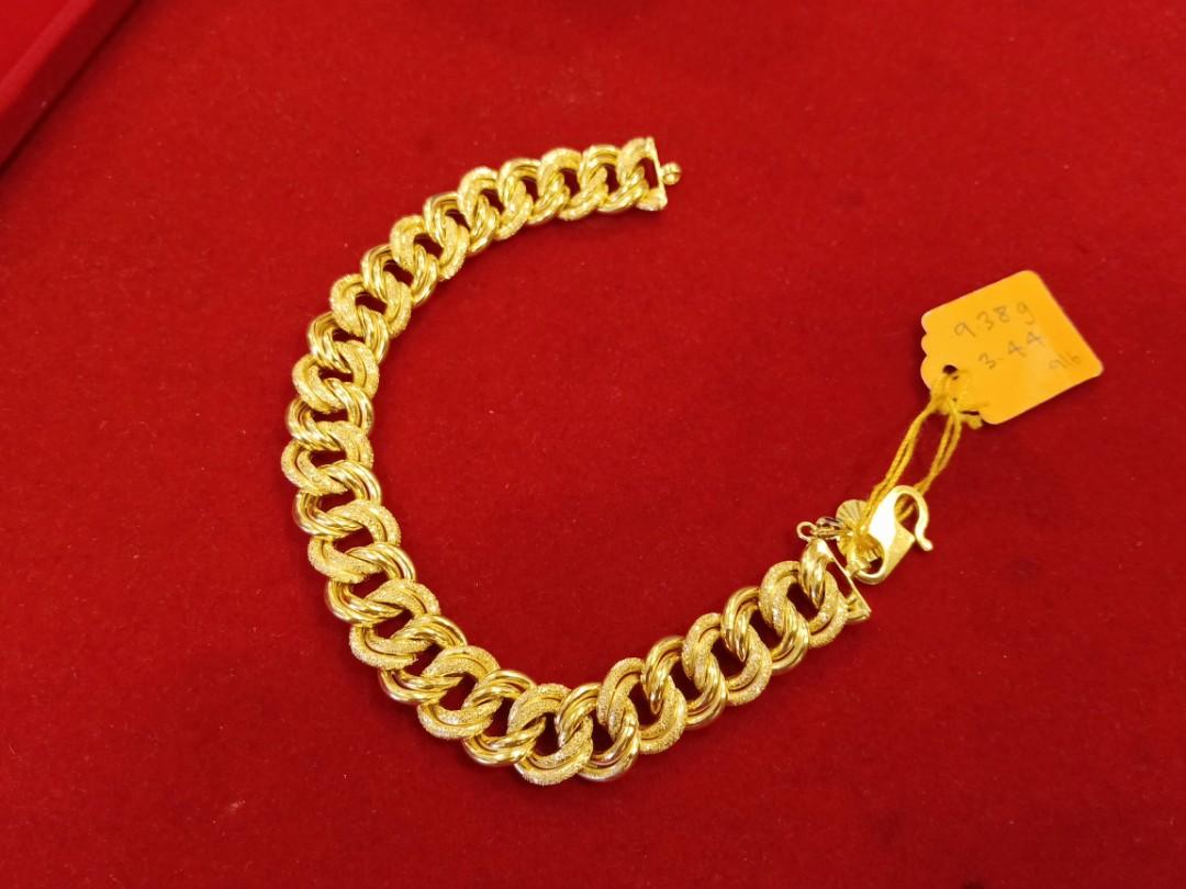 Rantai Tangan Emas 916 Women S Fashion Jewellery On Carousell