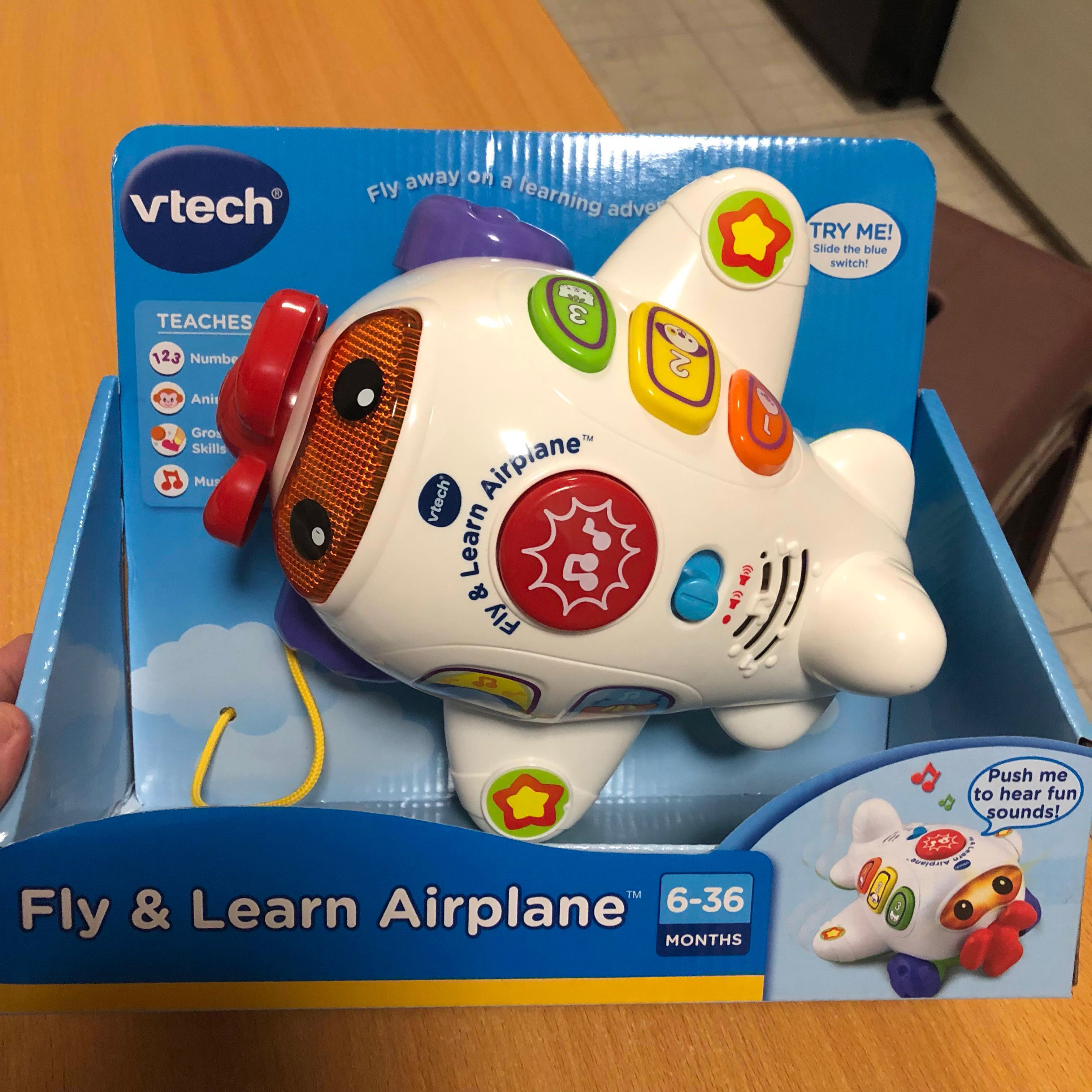 vtech fly & learn airplane