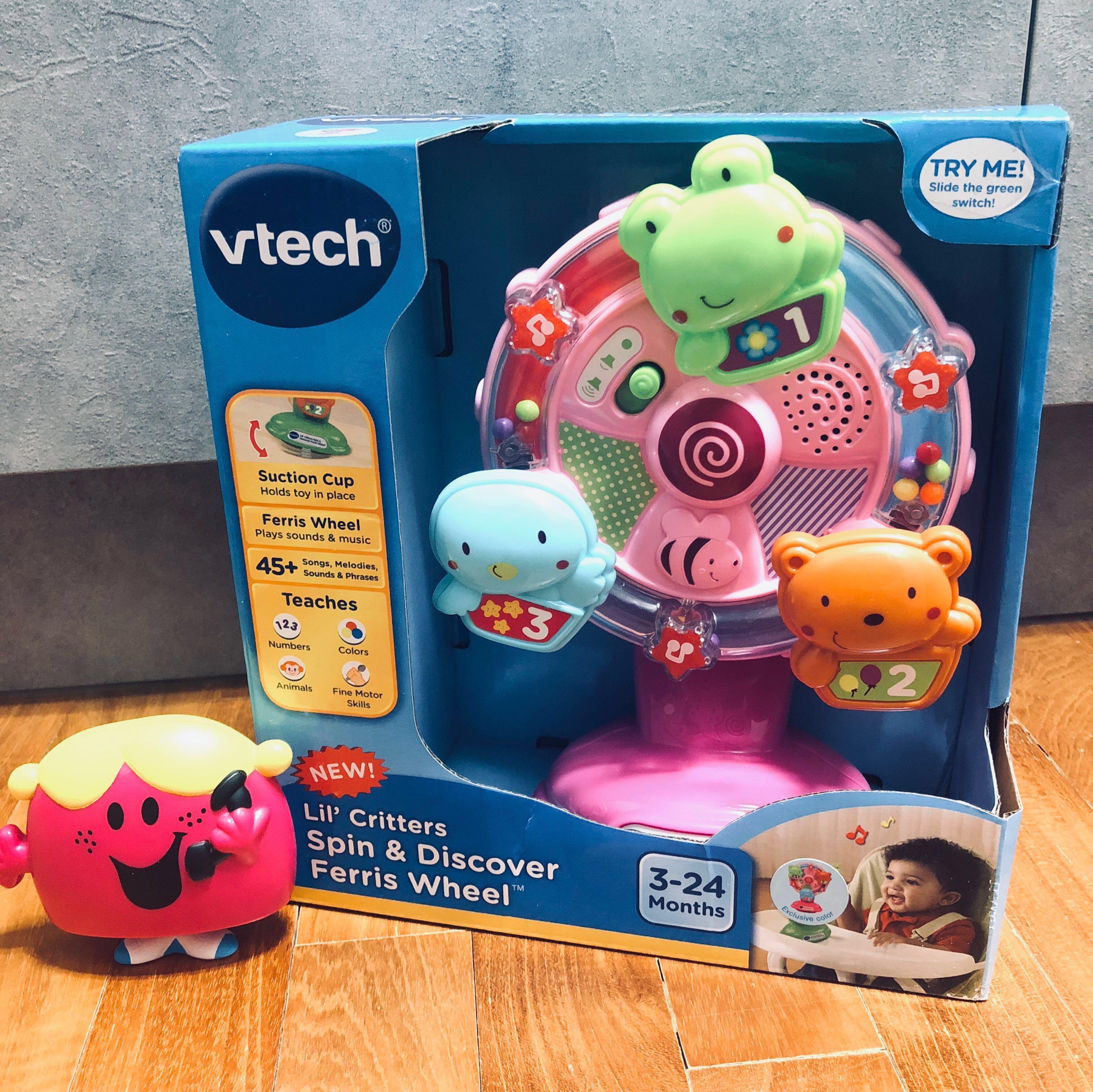 vtech lil critters spin & discover ferris wheel
