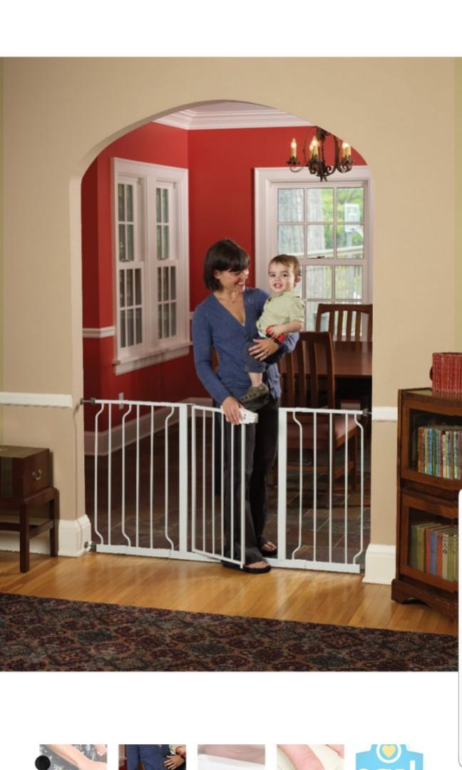 wide walk through baby gate