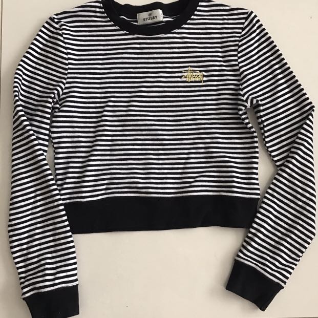 stussy cropped jumper