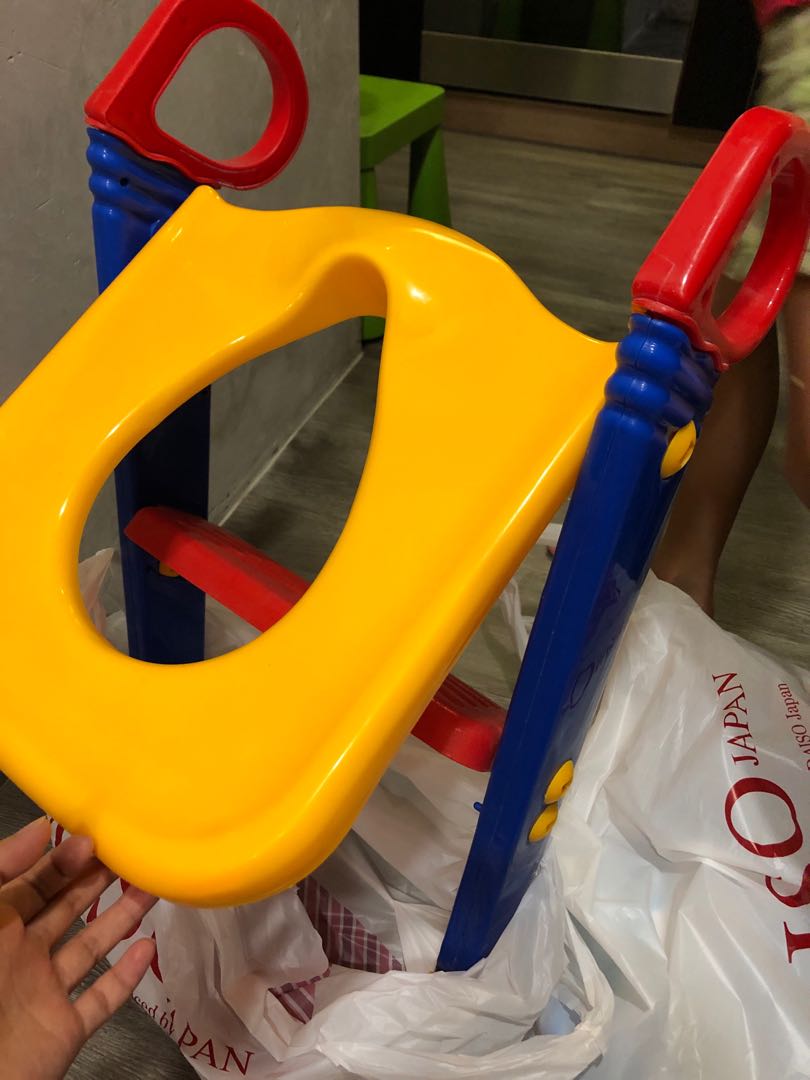 Toilet step stool and seat, Babies & Kids, Baby Nursery & Kids