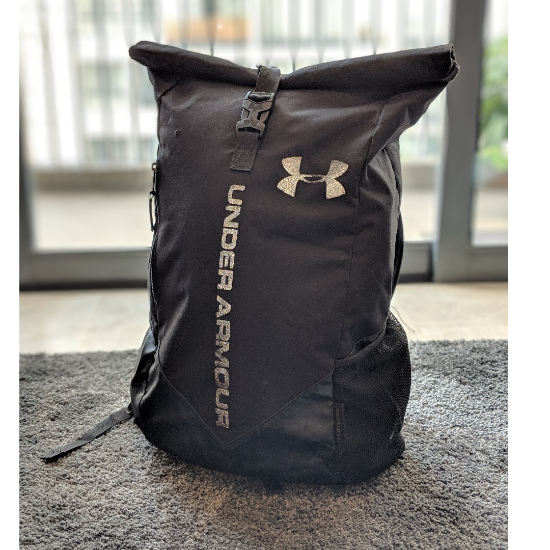 under armour roll top backpack