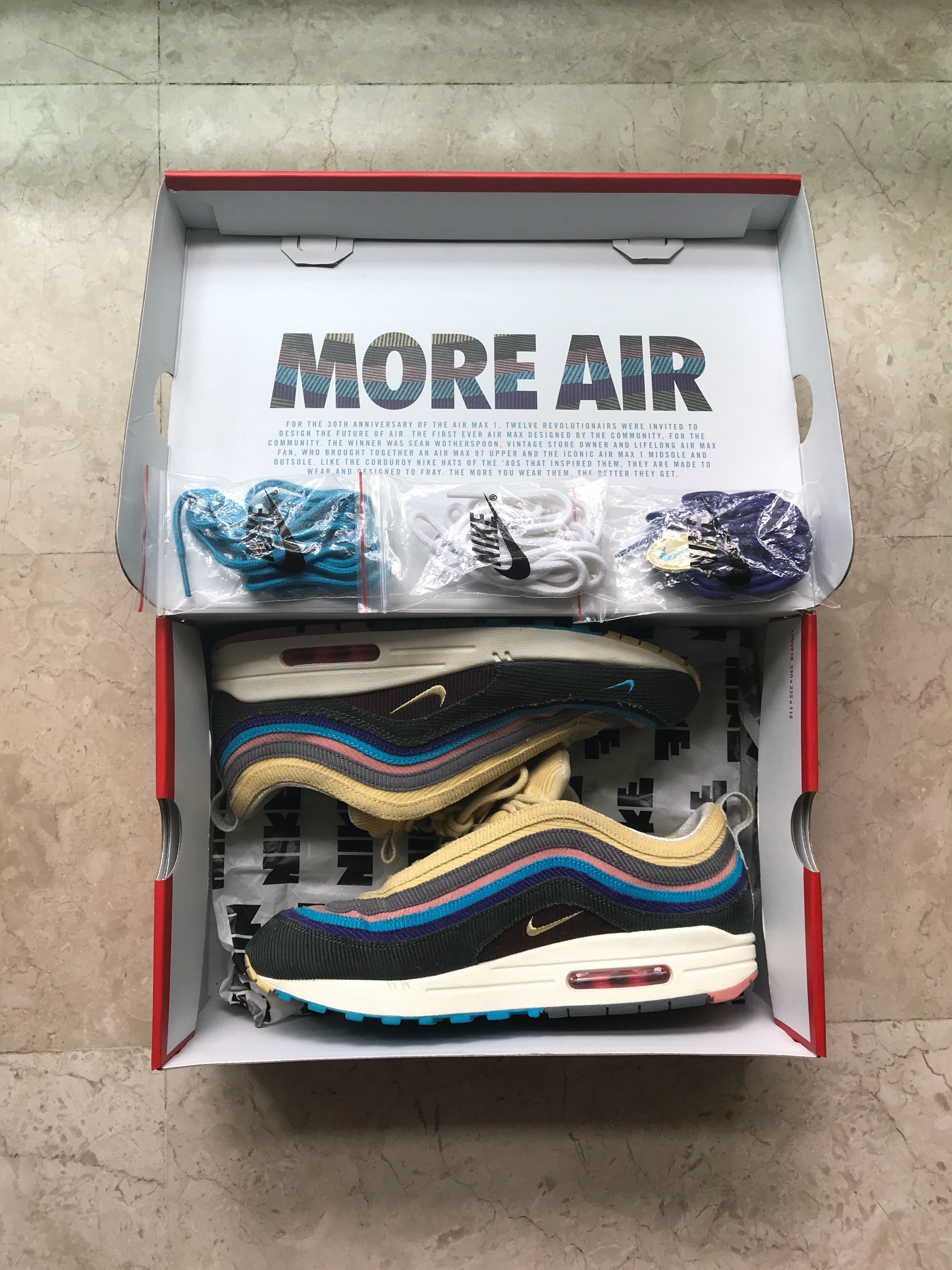US 8.5 Nike Air Max 197 Sean Wotherspoon US 8.5 Nike Air Max 197 Sean Wotherspoon