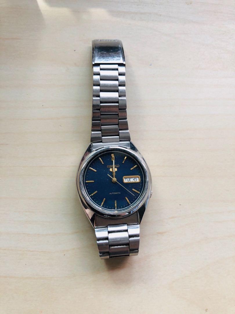 Vintage Seiko 5 Automatic Watch Luxury Watches On Carousell