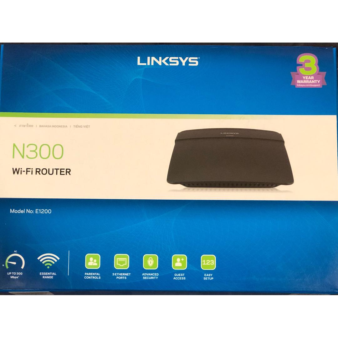 Linksys Wifi Router Ntu Halls Electronics Computer Parts Accessories On Carousell