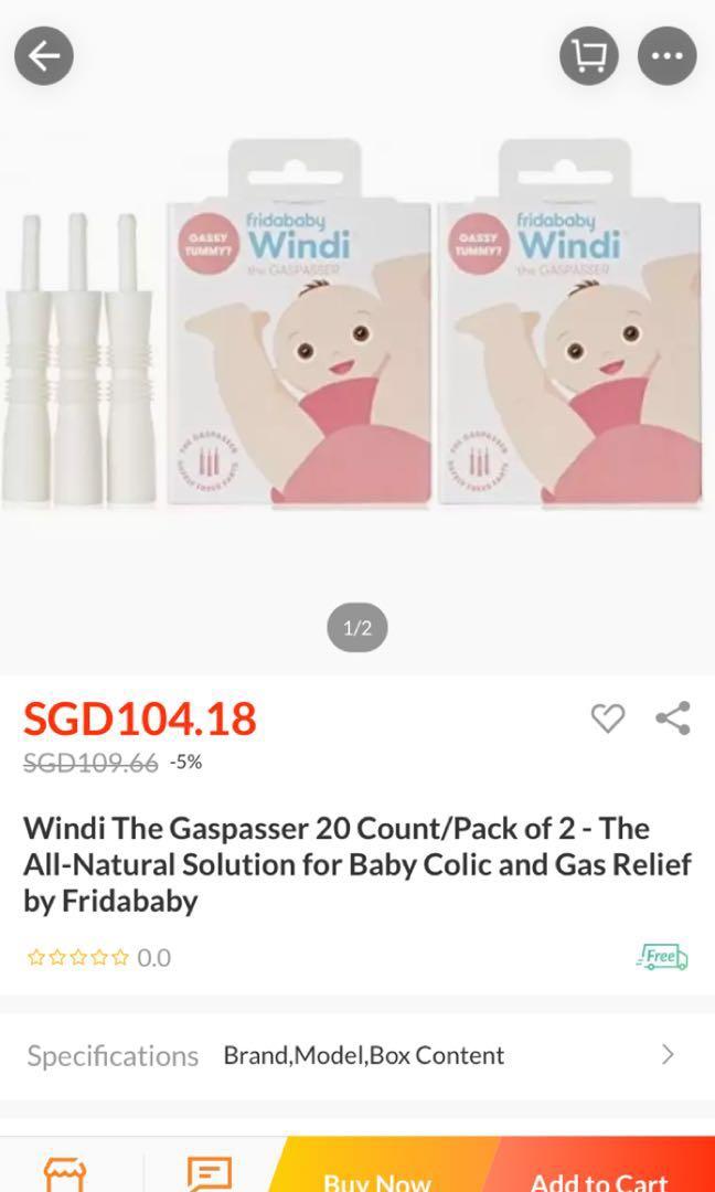Windi Gas Passer for Colic baby, Babies & Kids, Nursing & Feeding