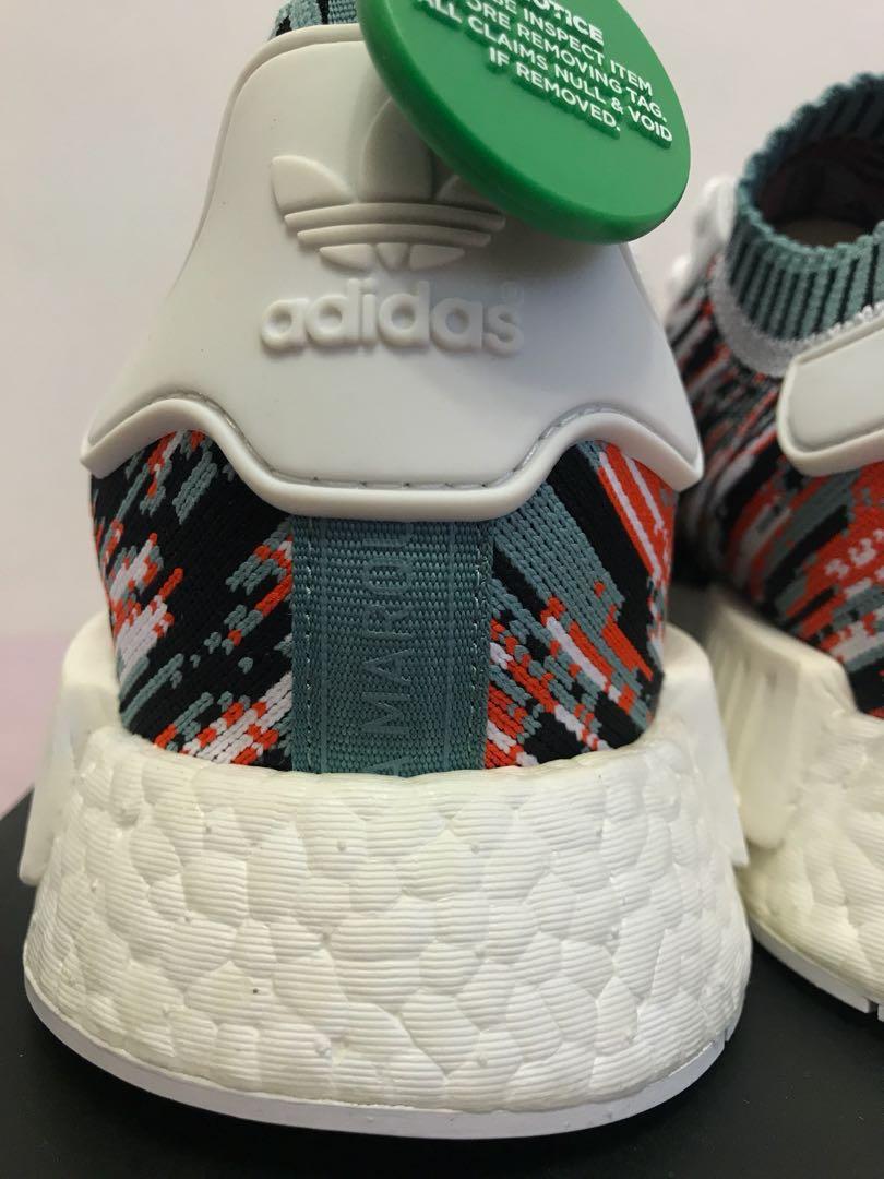 Adidas NMD Adidas Originals NMD R1 Primeknit Pk Gucci Glitch Datamosh SNS US11 UK10.5 BRAND NEW AUTHENTIC BNDS