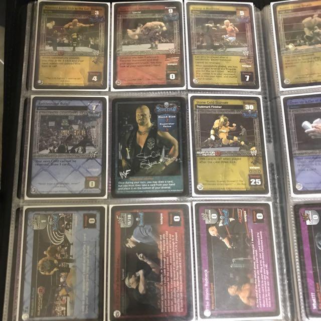 Wwe Raw Deal Trading Card Game Toys Games Board Games Cards