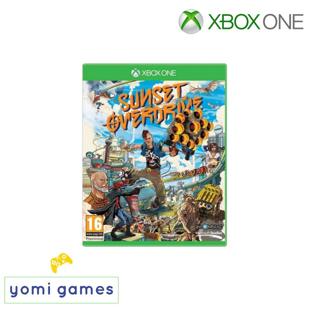 Wallpaper Xbox One Sunset Overdrive Toys Games Video Gaming Video Free