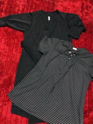 Preloved Wrap Dress + Stripes