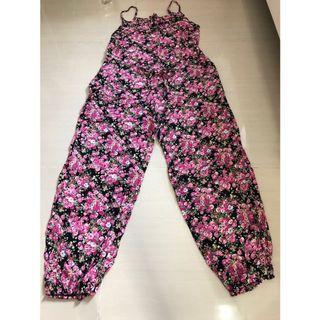 jumpsuit flowers