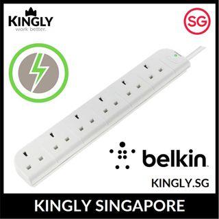 Belkin E-Series 6 Plug SurgeStrip Surge Protected Extension Lead 3M