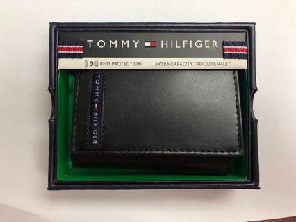 🇺🇸RFID Protection Tommy Hilfiger Leather Men Wallet 美國入口 真皮銀包 皮銀包 男仕 男裝64201238140291110