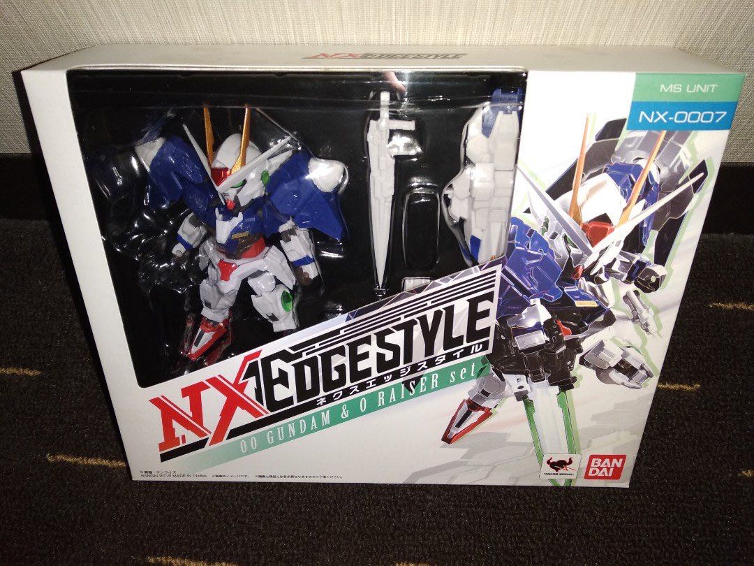 全新 日版 Nxedgestyle 00 Gundam & 0 Raise set NX 007 機動戰士 高達 oo, 興趣及遊戲, 玩具 ...
