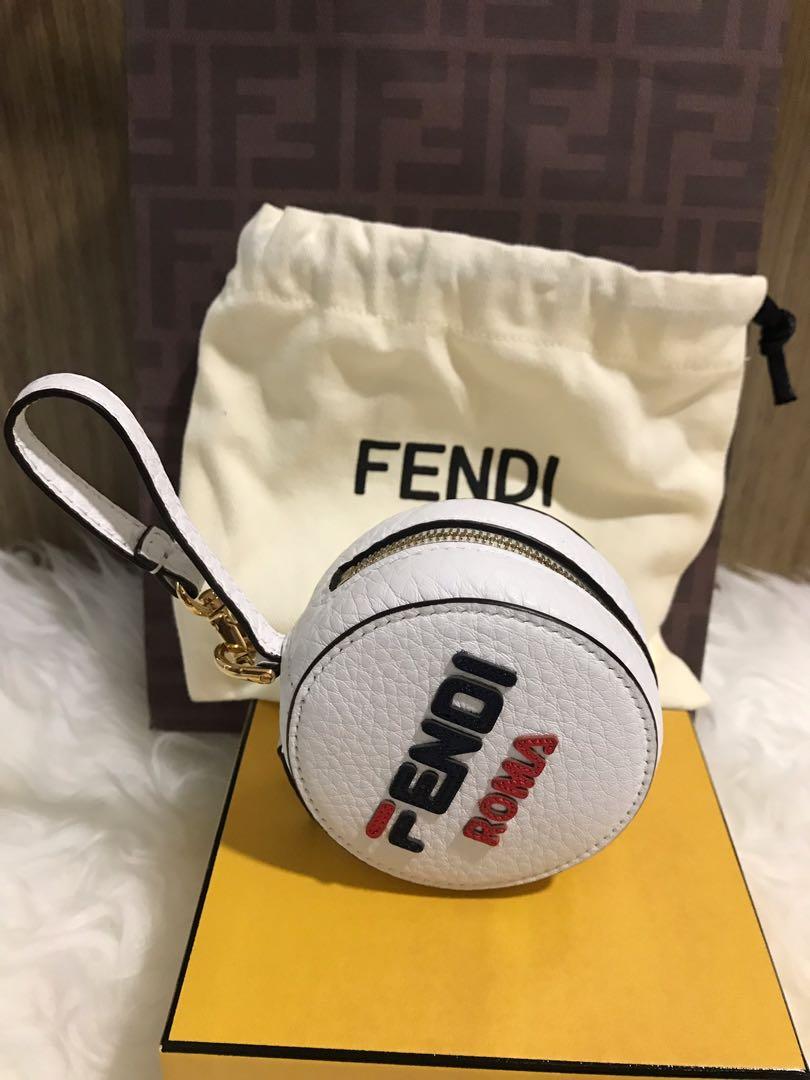 Fendi tote bag charm sales