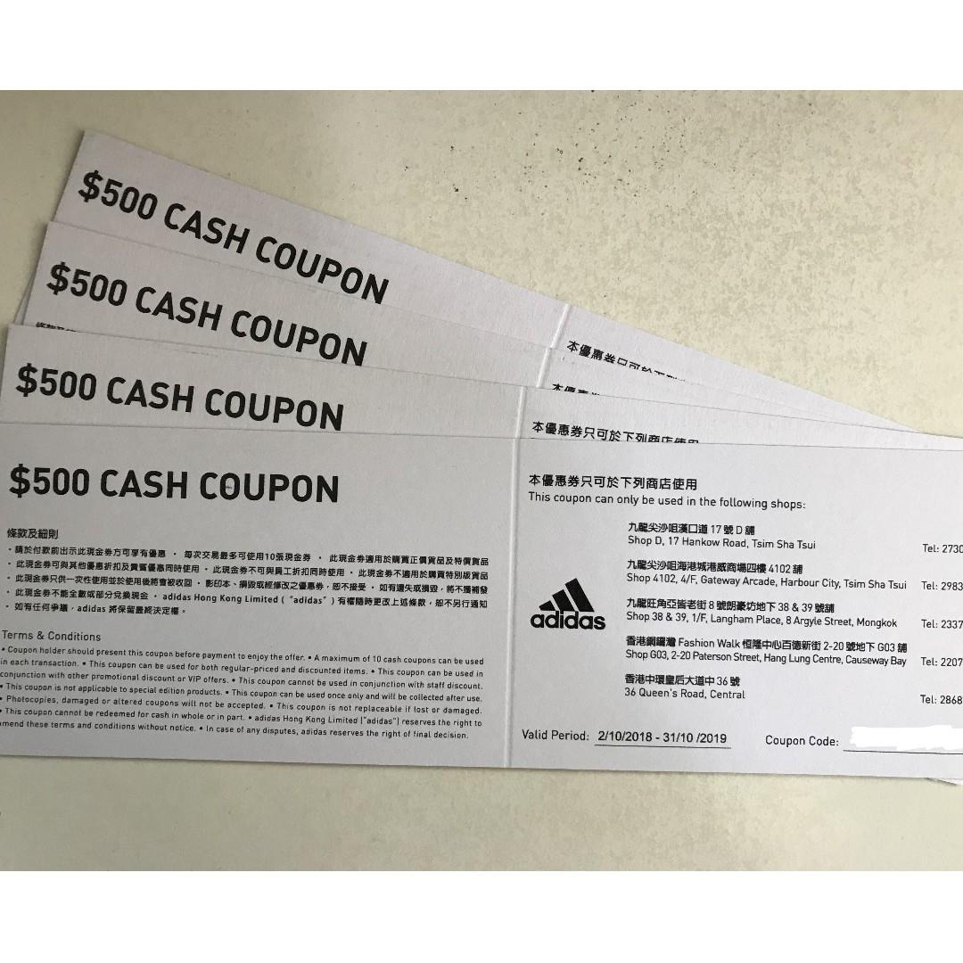 Adidas coupon cash Clearance